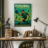 Pickleball The Game of Aces Poster