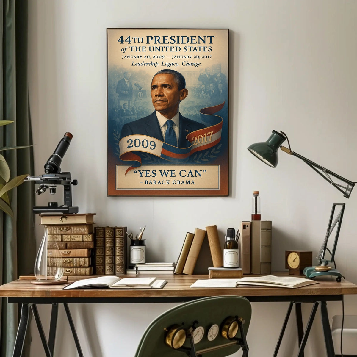 Barack Obama's Legacy Celebrated Historical or Presidential Poster