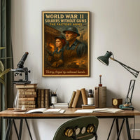 Soldiers Without Guns The Factory Army Poster