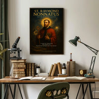 St. Raymond Nonnatus Faith Beyond Chains Poster