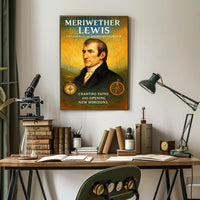 Meriwether Lewis - Explorer of the American Frontier Poster PosterGoat