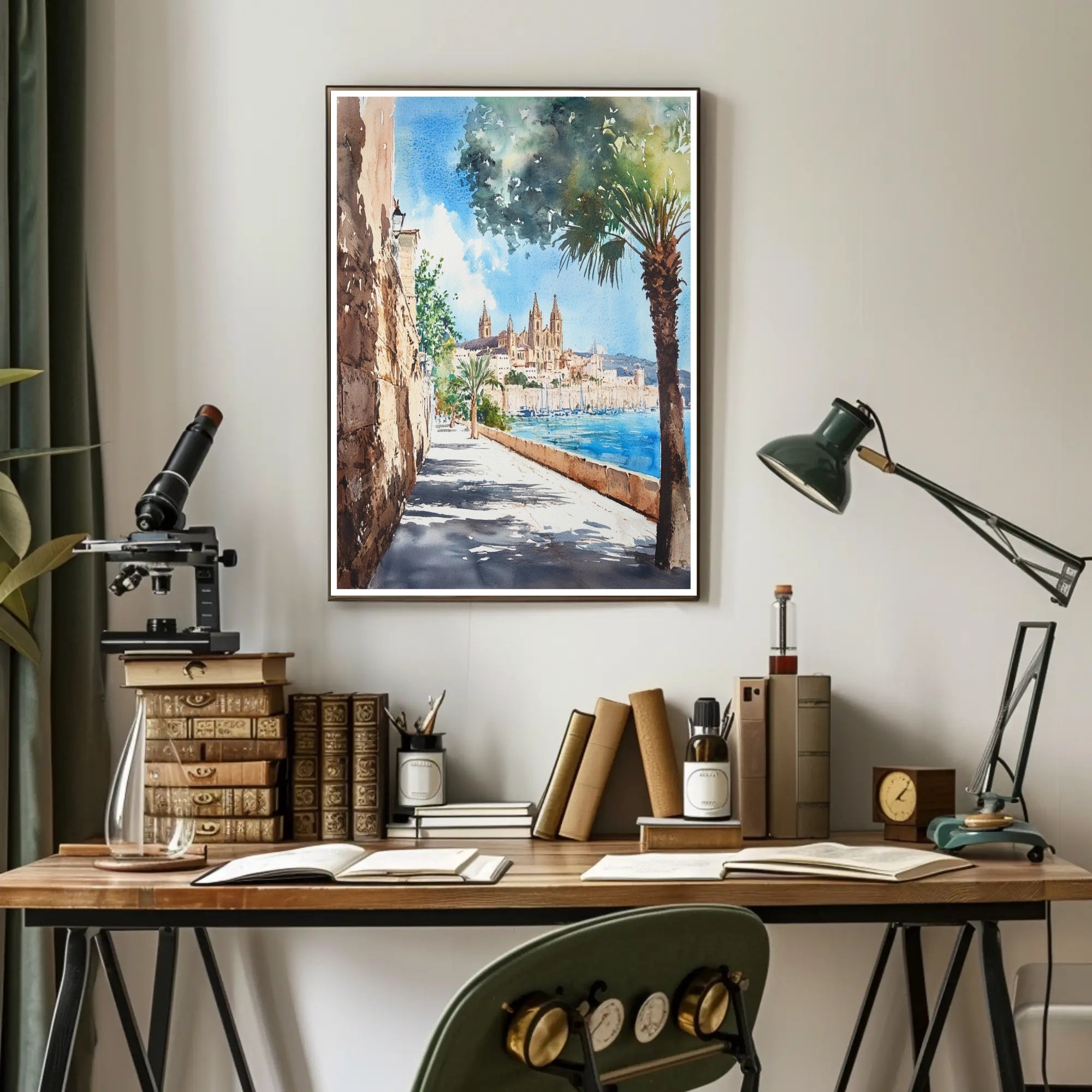 Coastal Cathedral Pathway Poster PosterGoat