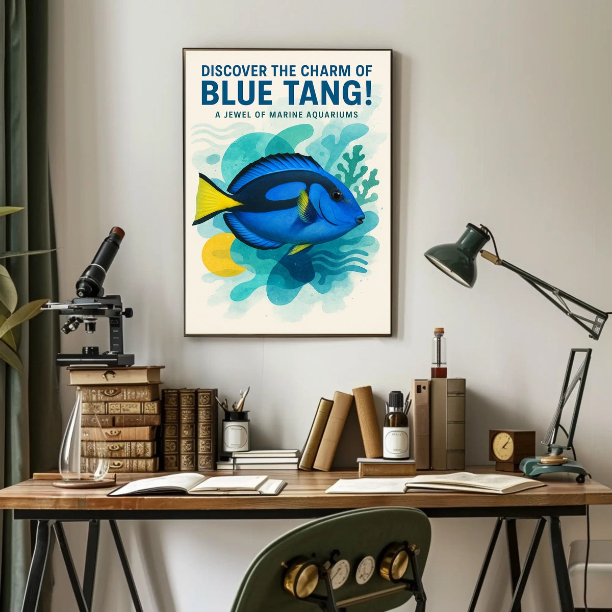 Discover the Charm of Blue Tang Poster
