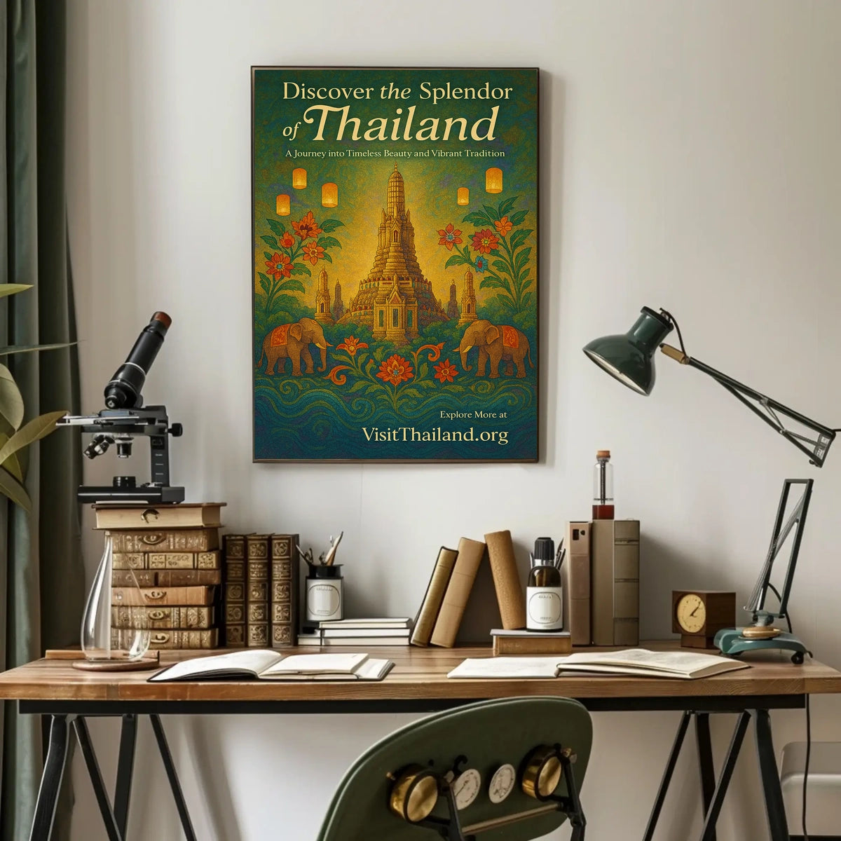 Discover the Splendor of Thailand Poster