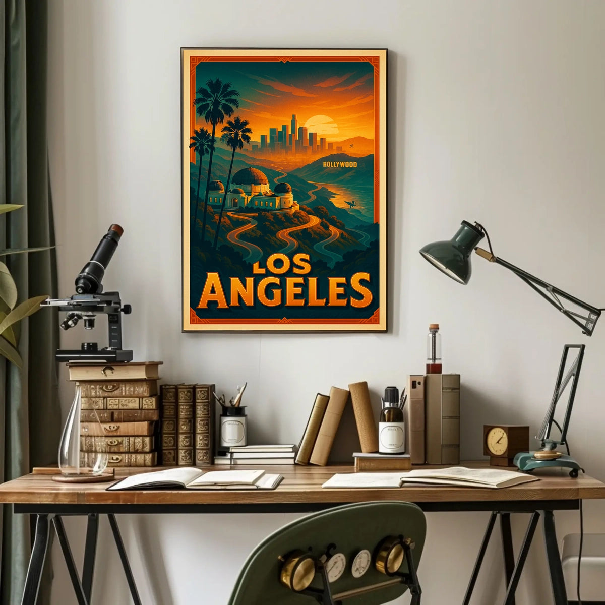 Los Angeles Dreamscape Poster