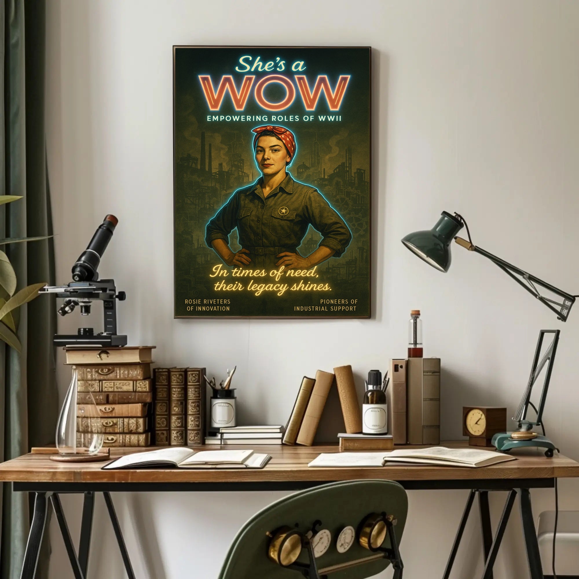 Rosie the Riveter: Symbol of Empowerment Poster