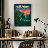 Discover American Samoa National Park Adventure Poster