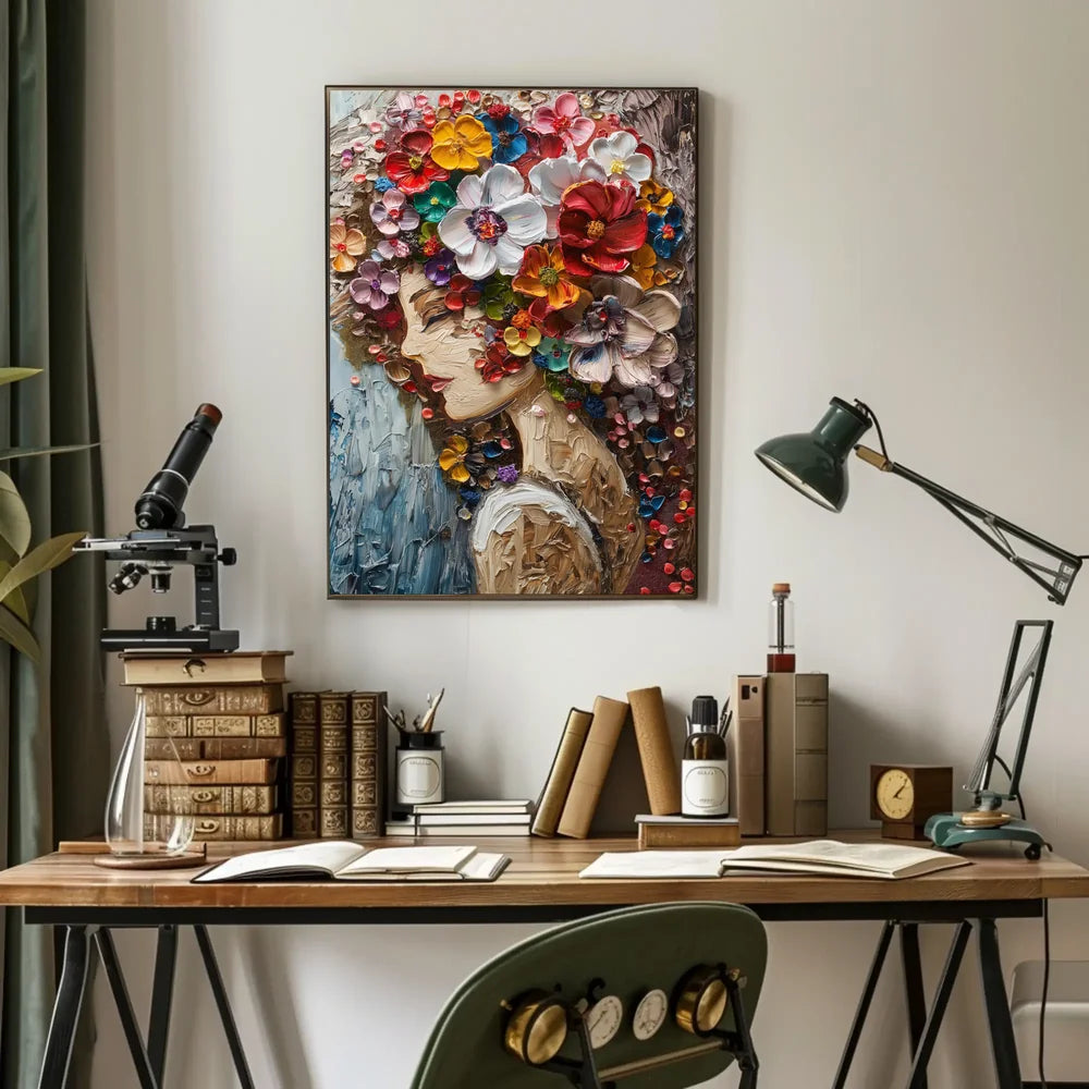 Abstract Modern Art Expressionism Poster