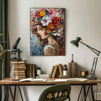 Abstract Modern Art Expressionism Poster