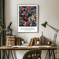 William Morris Cotton Prints Exhibition Poster