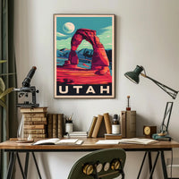 Iconic Utah Landscape Poster