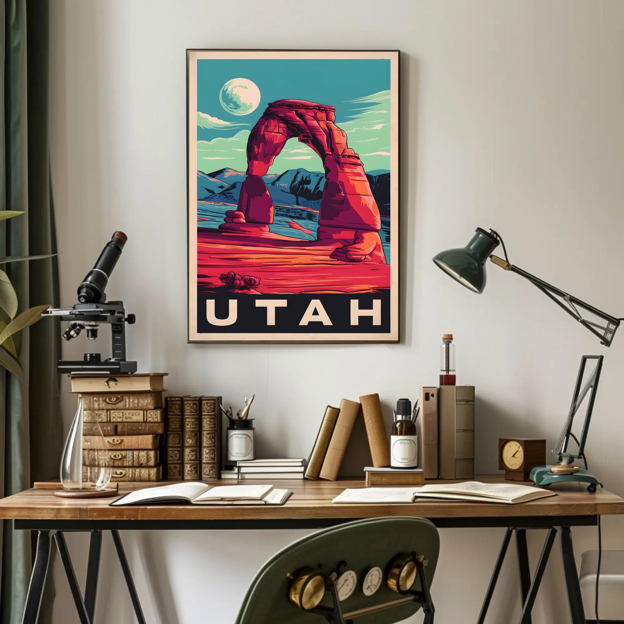 Iconic Utah Landscape Poster