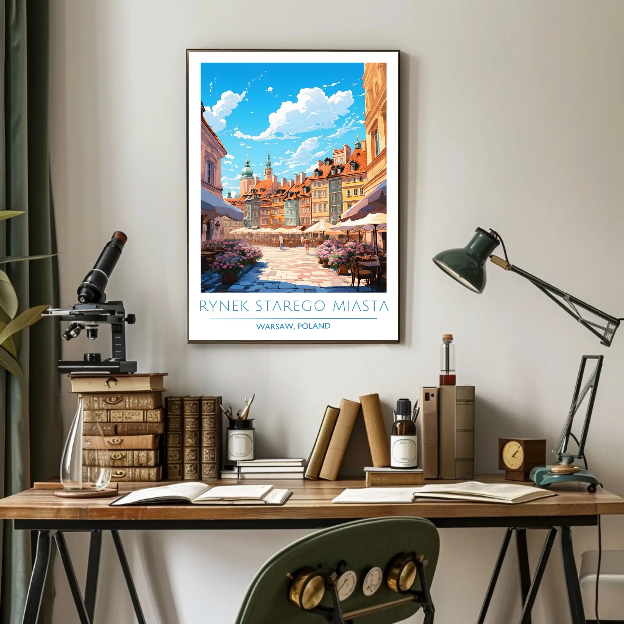 Rynek Starego Miasta Poster