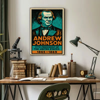 Andrew Johnson 17th President Poster