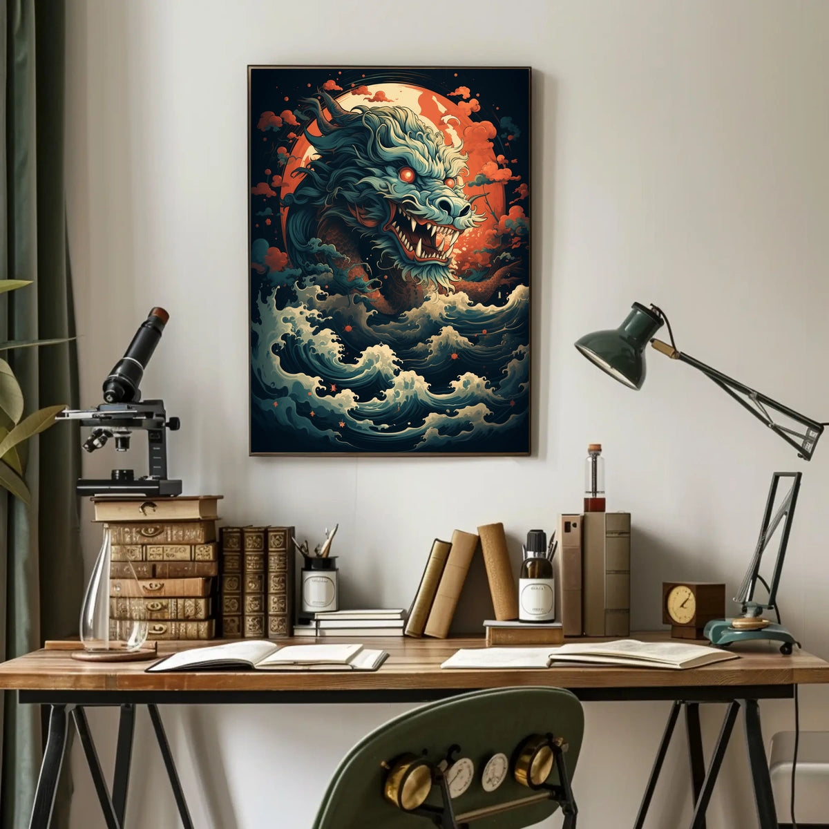 Dragon Of The Sea Poster