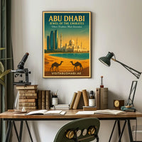 Abu Dhabi's Jewel Tradition Meets Innovation Travel Poster