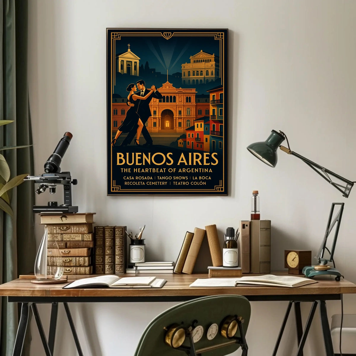 Buenos Aires The Heartbeat of Argentina Poster
