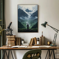 Serenity In The Mountains Poster