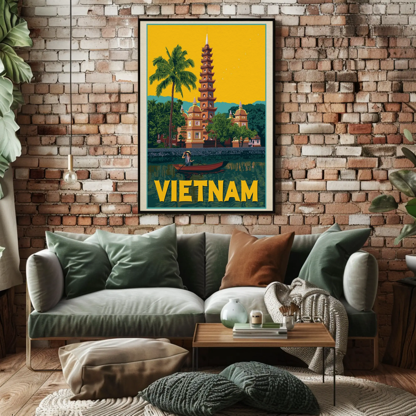 Vietnam Vintage Poster