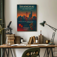Shanghai A City of Timeless Elegance Poster