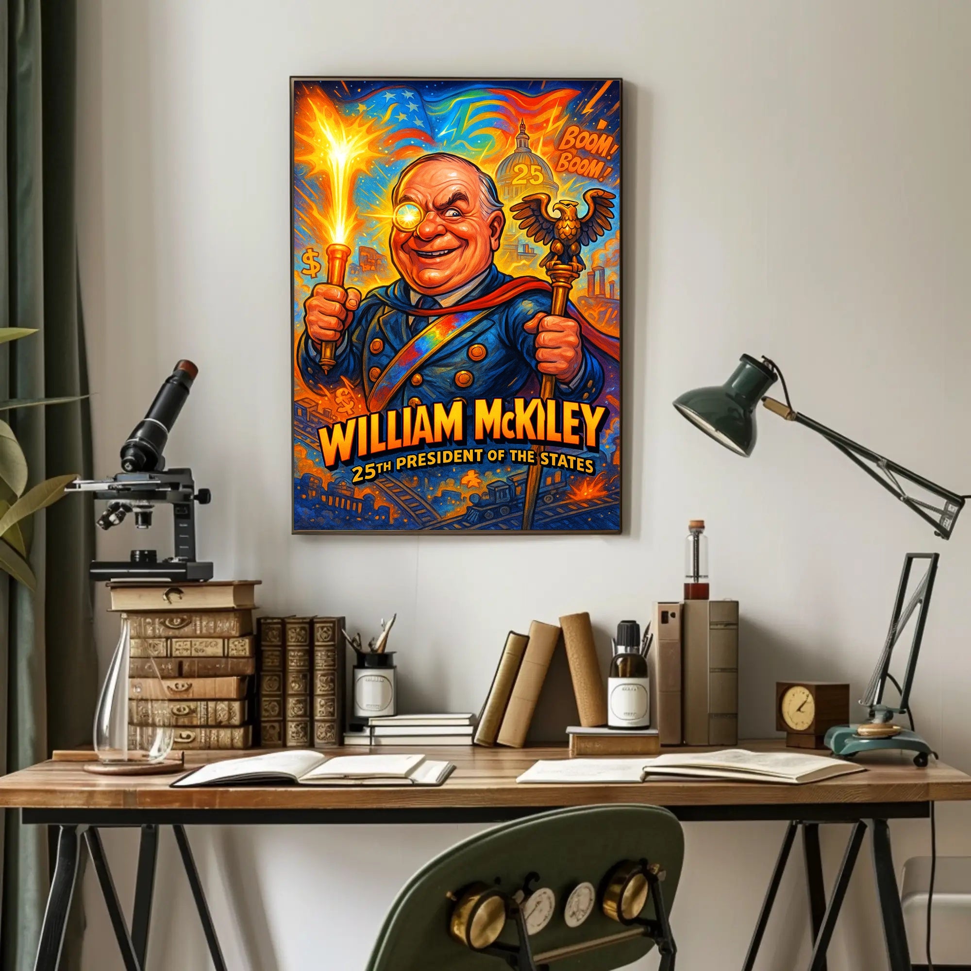 William McKinley 25th President Poster PosterGoat