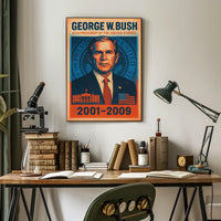 George W. Bush 43rd President Poster