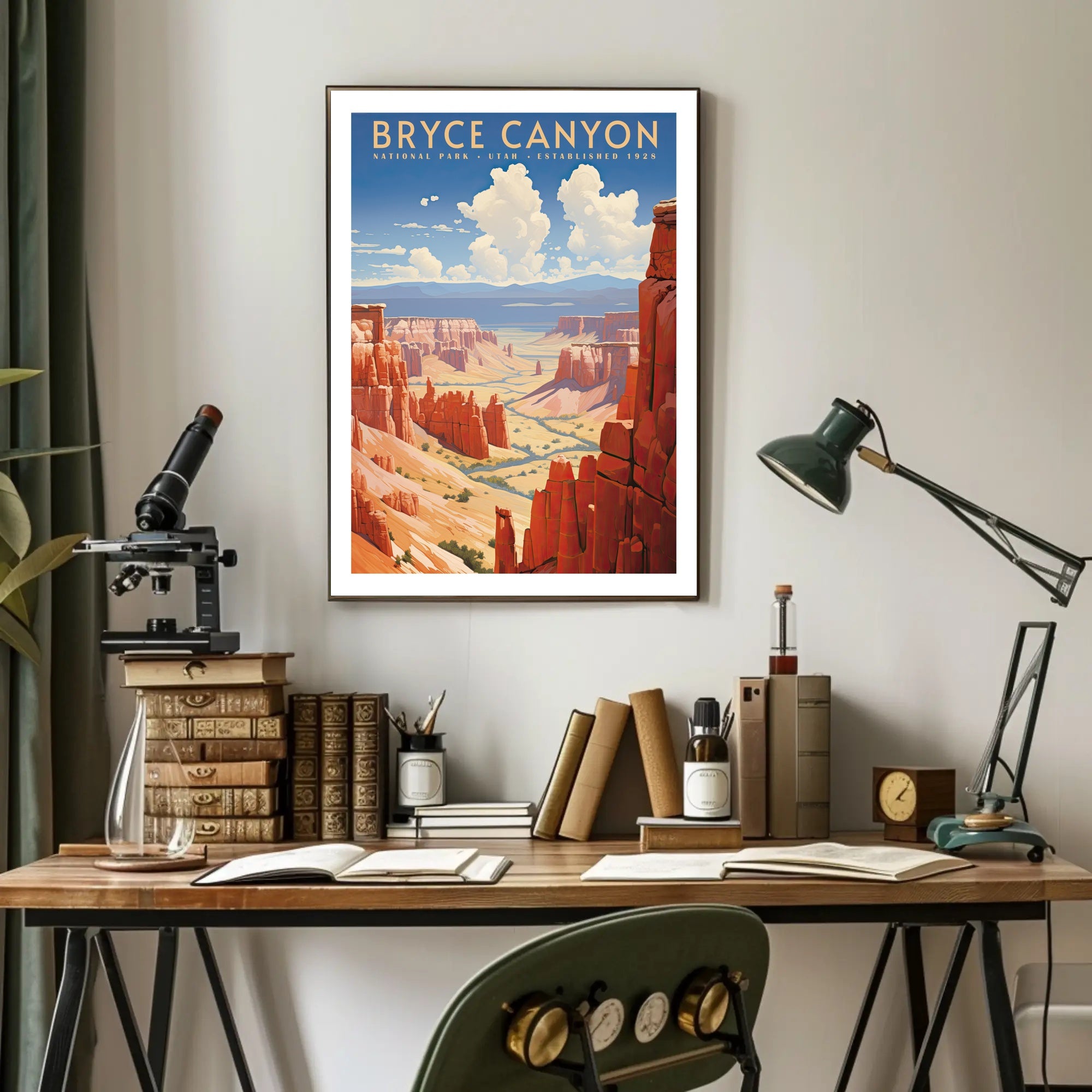 Bryce Canyon National Park Travel Poster