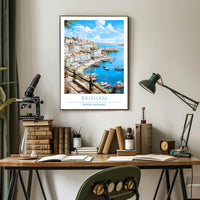 Scenic View of Brixham Poster