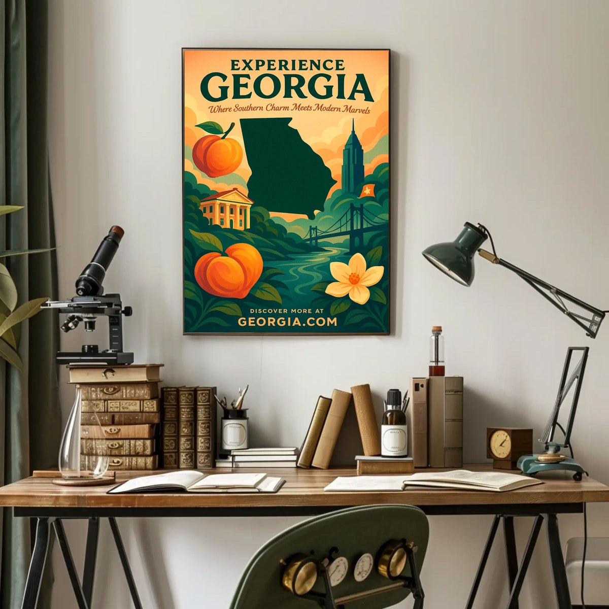 Experience Georgia Southern Charm Poster