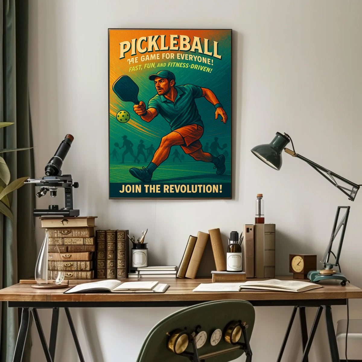 Pickleball Revolution Poster