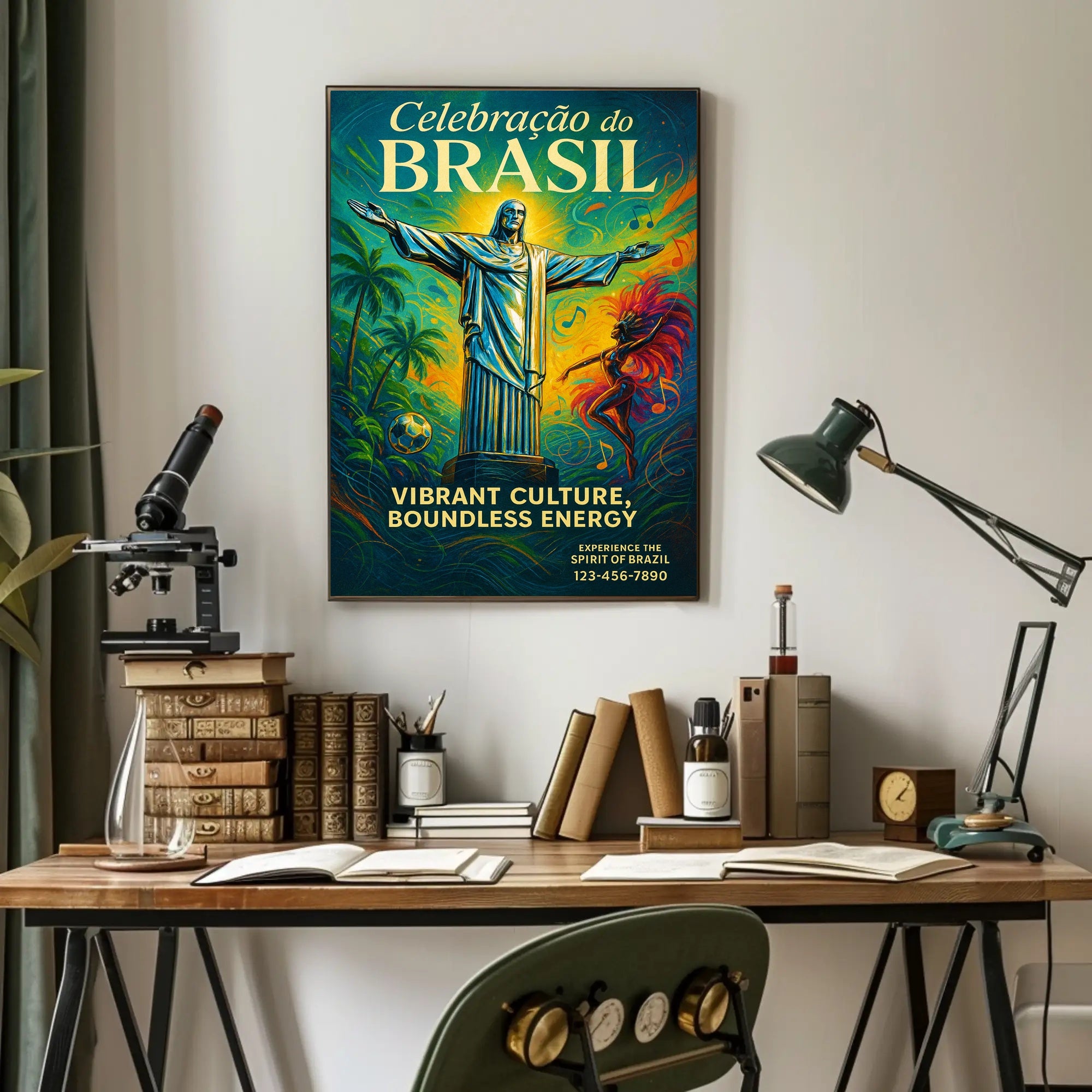 Celebration of Brazil Poster