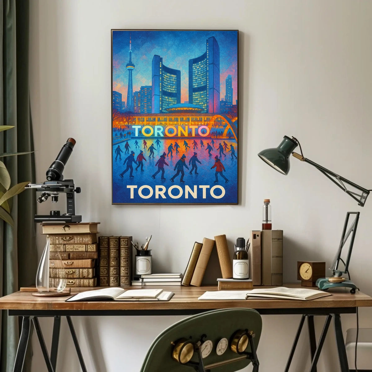 Toronto Winter Wonderland Poster