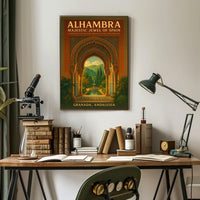 Alhambra Majestic Jewel of Spain Poster