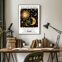 William Morris Cotton Prints Exhibition Poster
