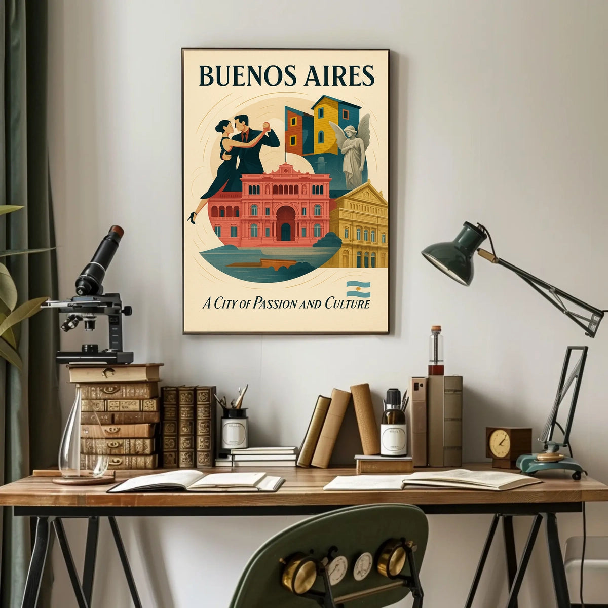 Buenos Aires A City of Passion and Culture Poster