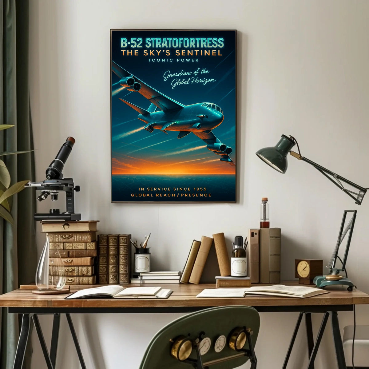 B-52 Stratofortress The Skys Sentinel Poster
