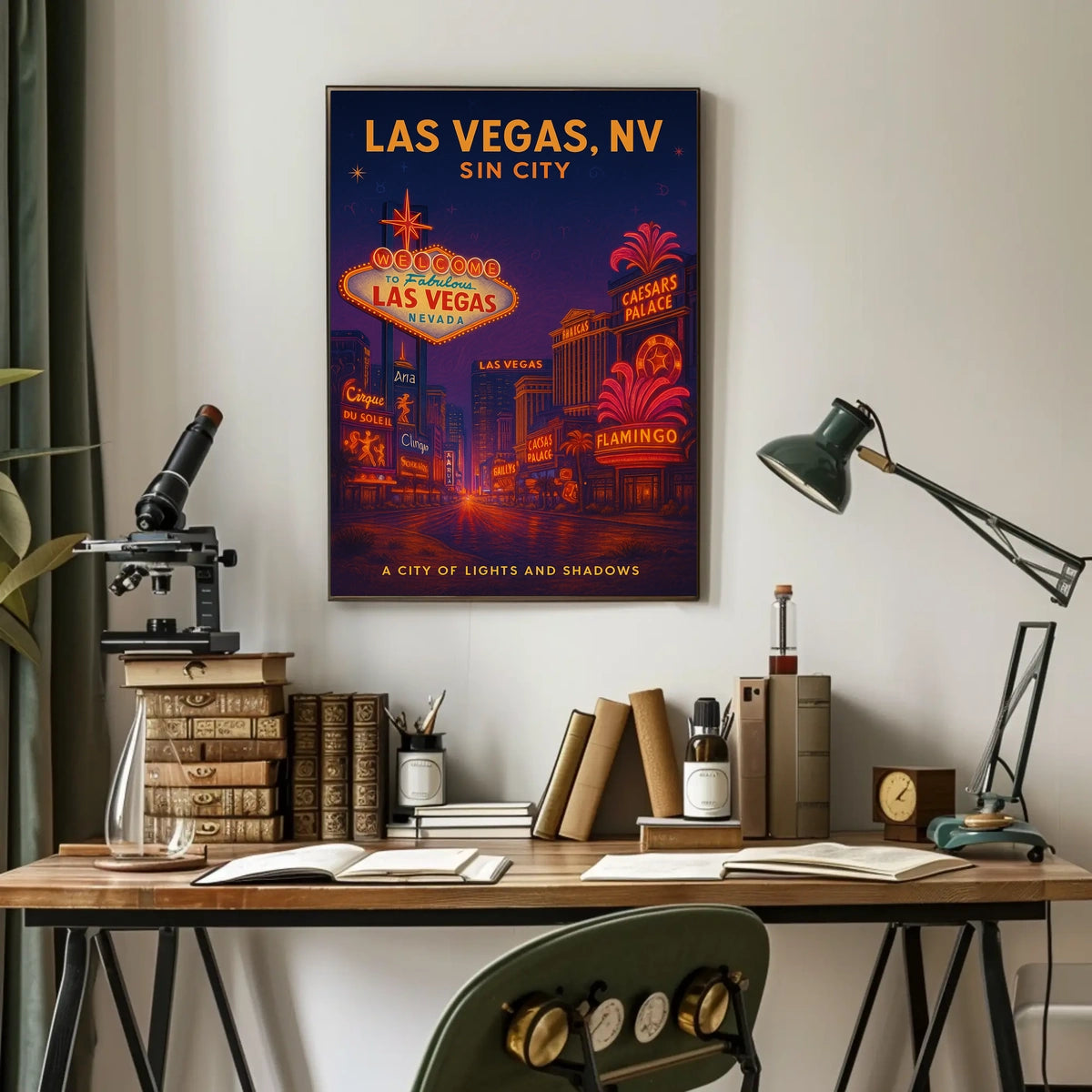 Las Vegas Sin City Poster
