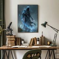 Spectral Reaper Fantasy Illustration Wall Decor Fantasy Poster PosterGoat