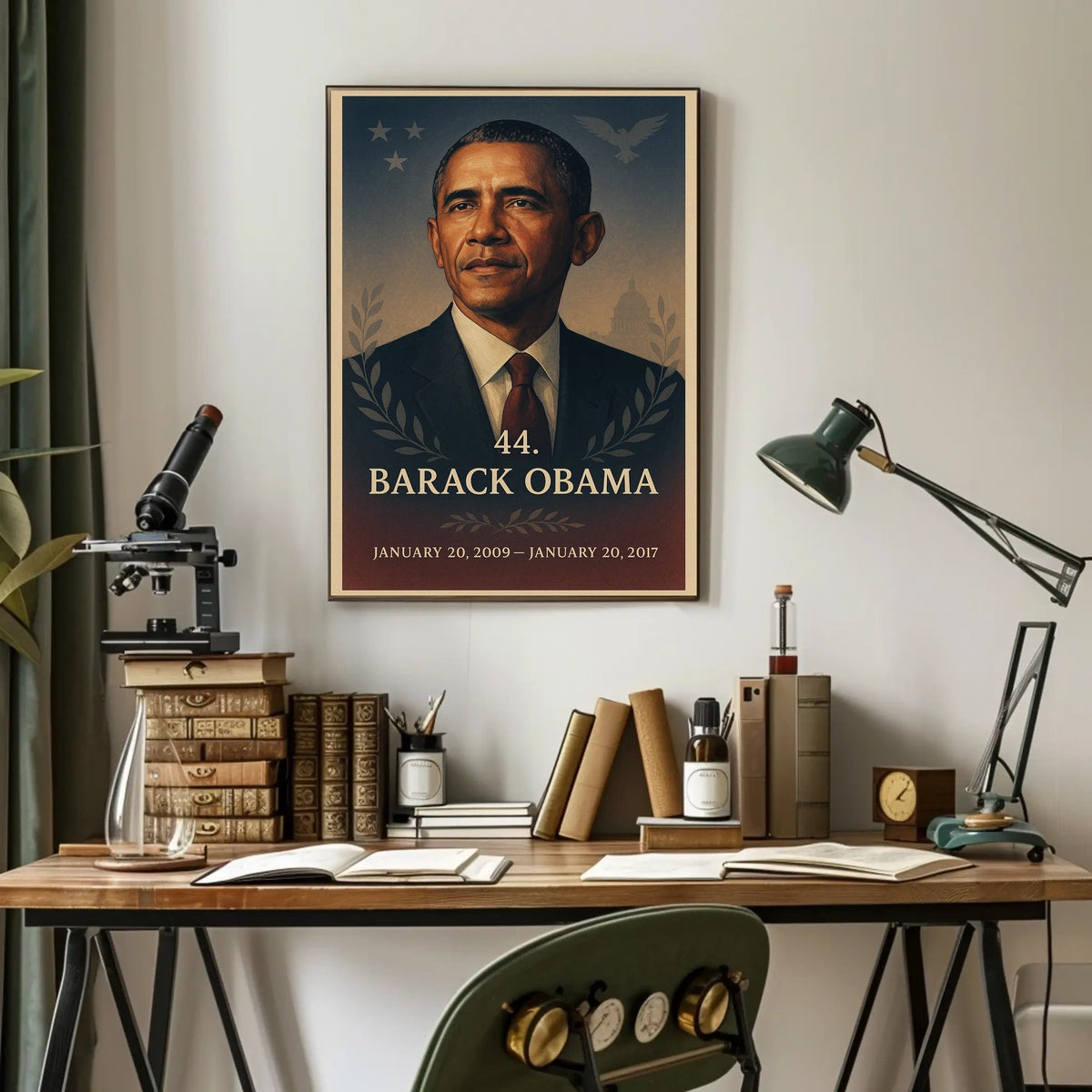 Obama Political Art: Presidential Legacy Poster