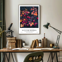 William Morris Cotton Prints Exhibition Poster