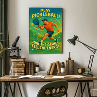 Play Pickleball Poster