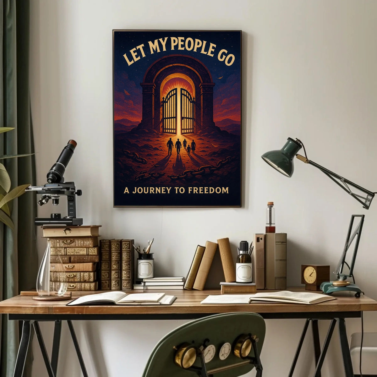 Let My People Go A Journey to Freedom Poster