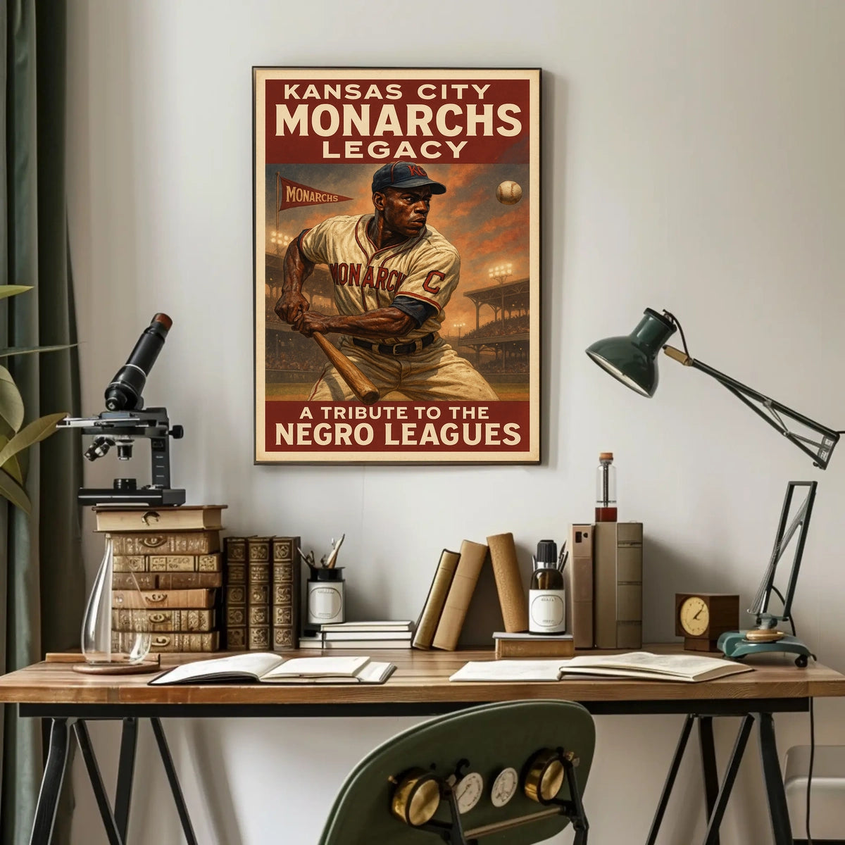 Kansas City Monarchs Legacy Poster