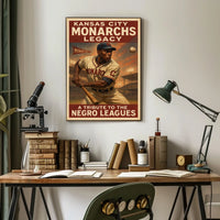 Kansas City Monarchs Legacy Poster