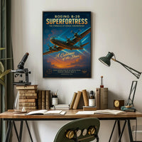 Boeing B-29 Superfortress Poster