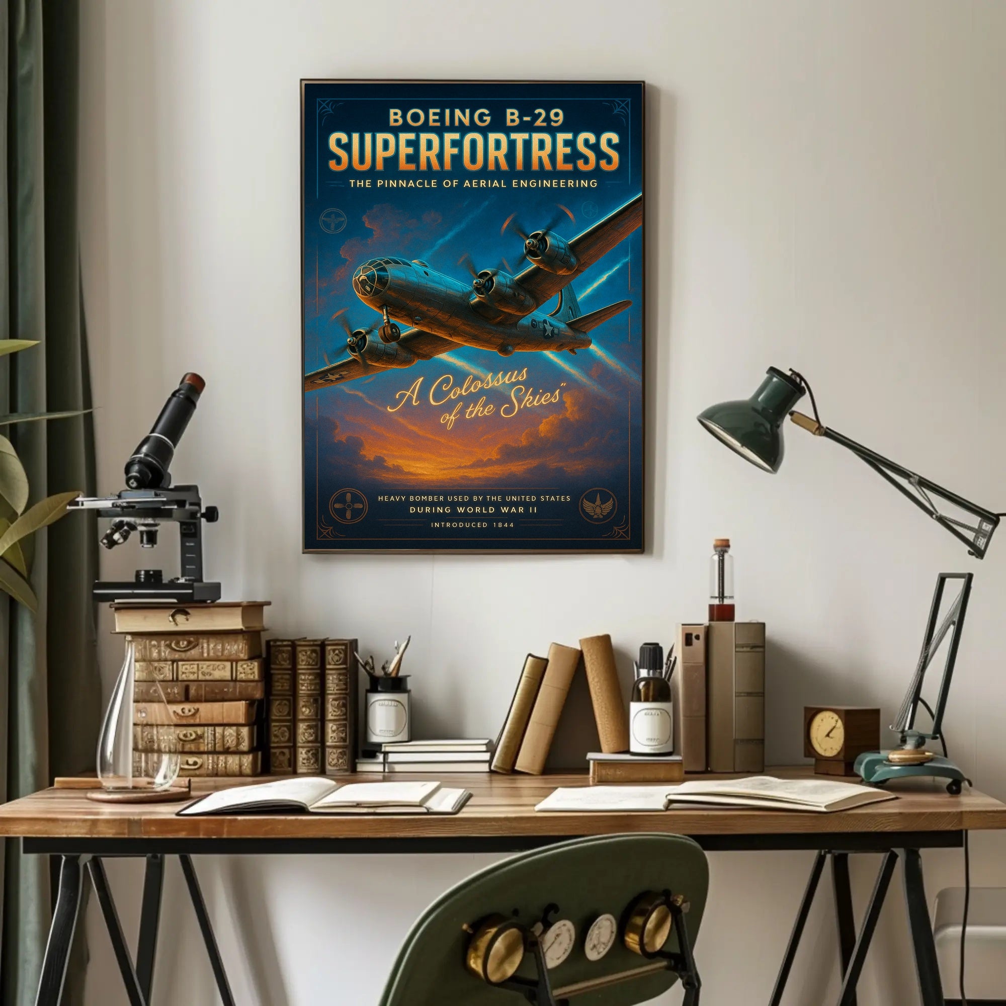 Boeing B-29 Superfortress Poster