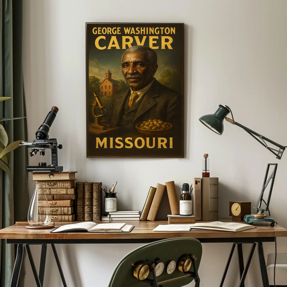 George Washington Carver Missouri Poster