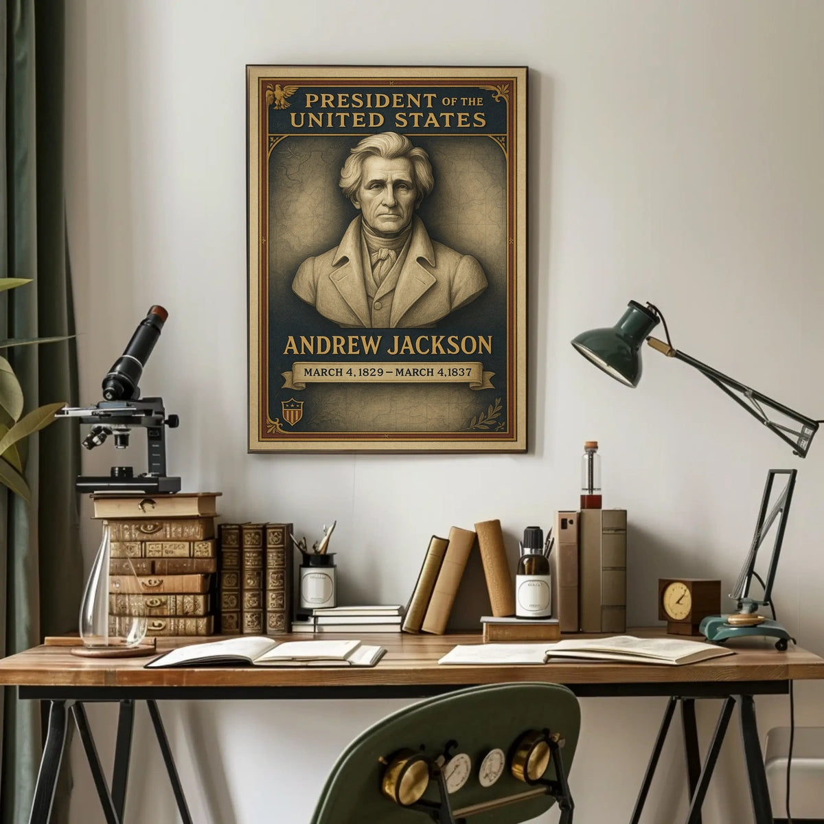 Andrew Jackson 7th President Poster