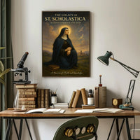 The Legacy of St. Scholastica Poster PosterGoat
