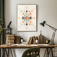Abstract Symmetry Poster Modern Art Print